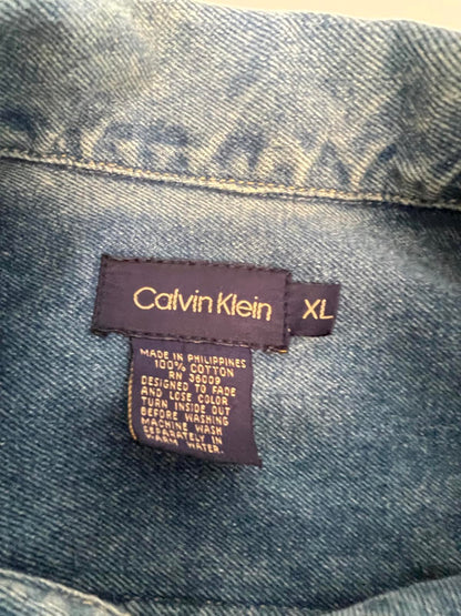 Calvin Klein Denim Jacket- Women XL