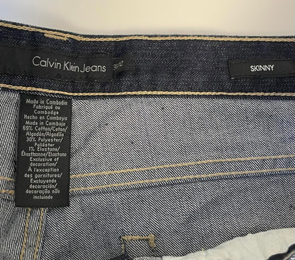 Calvin Klein Dark Wash Skinny Jean- Women 31/12