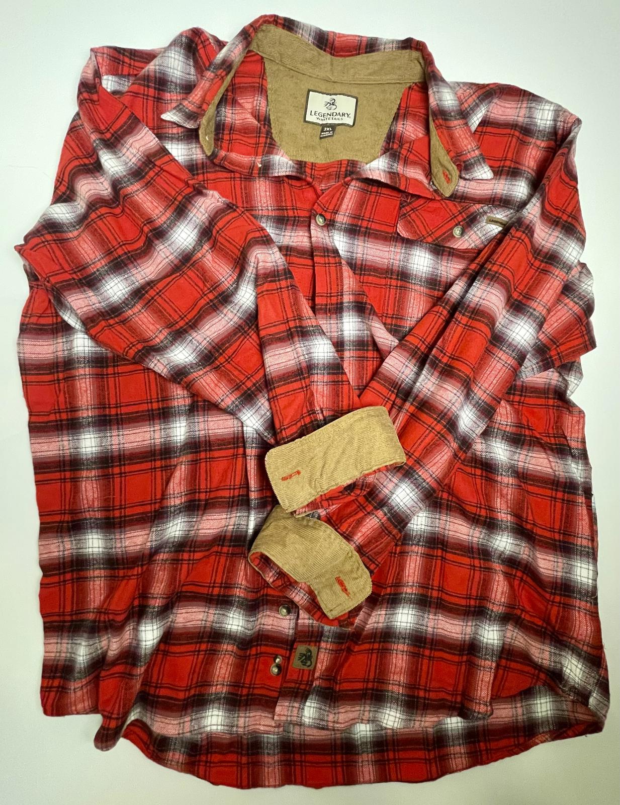 Legendary Whitetails Flannel- Men XXL