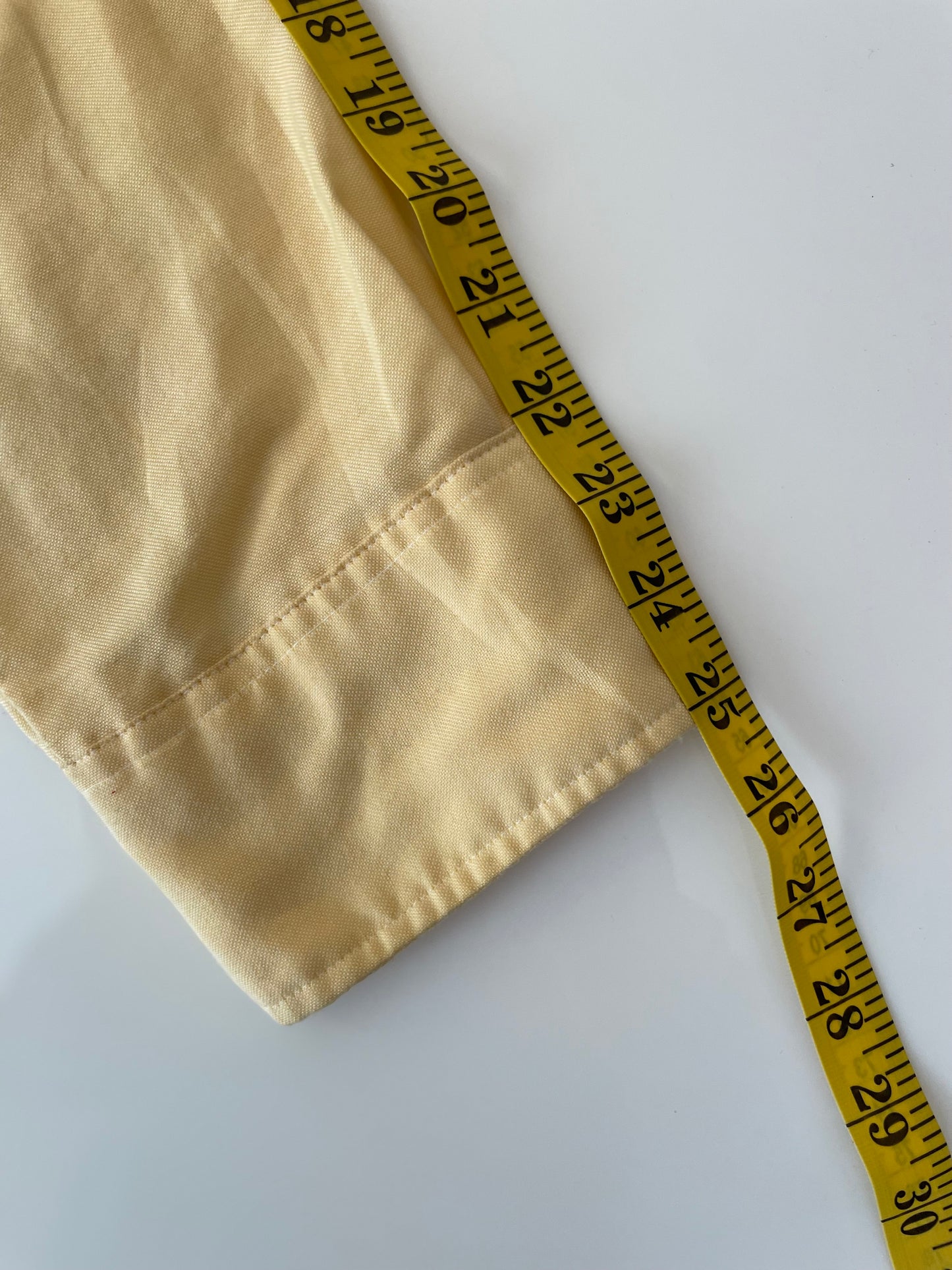 1970's Vintage Yellow Button Down