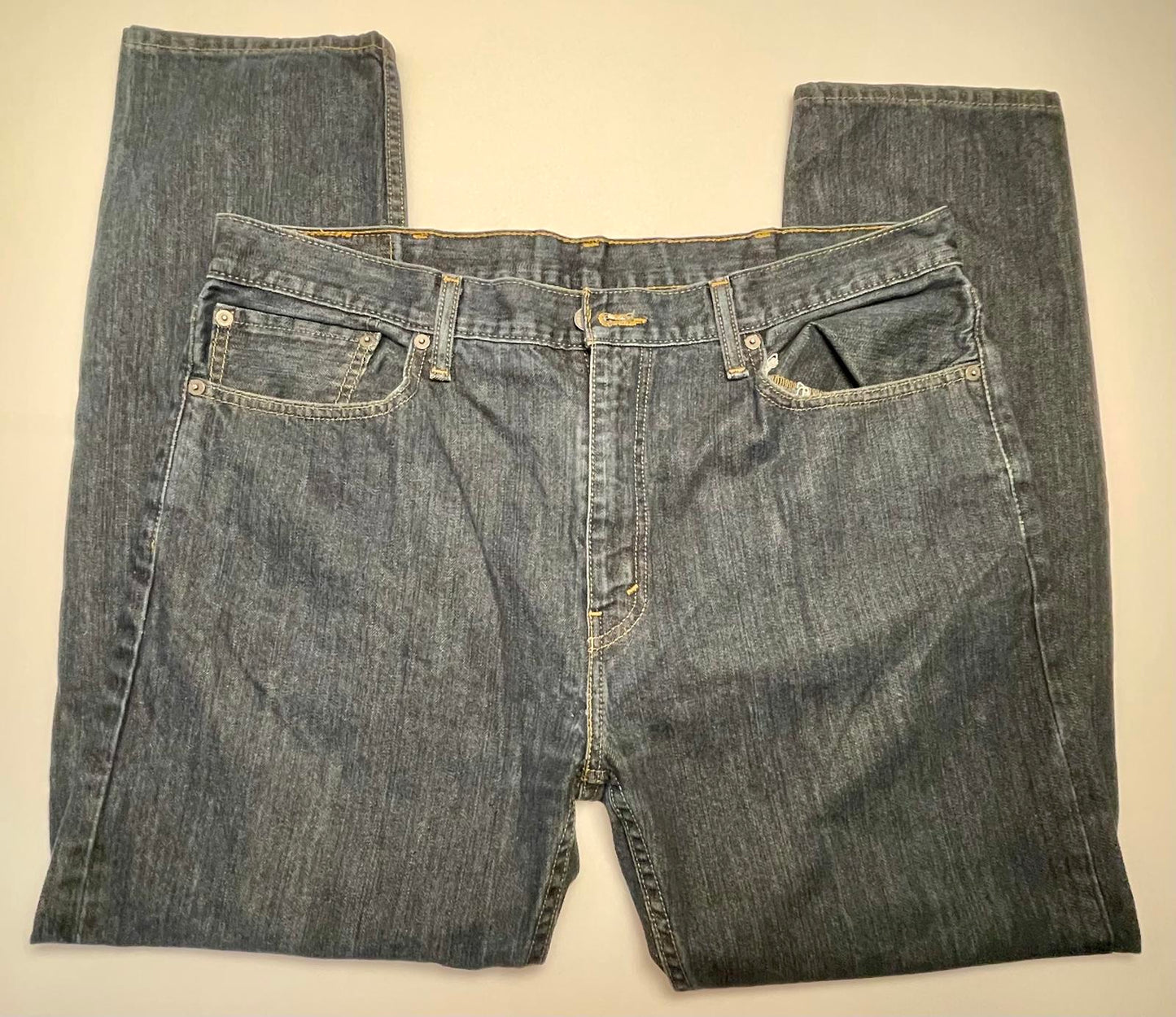 Levi’s 502 Dark Wash Jeans- Men 38x32