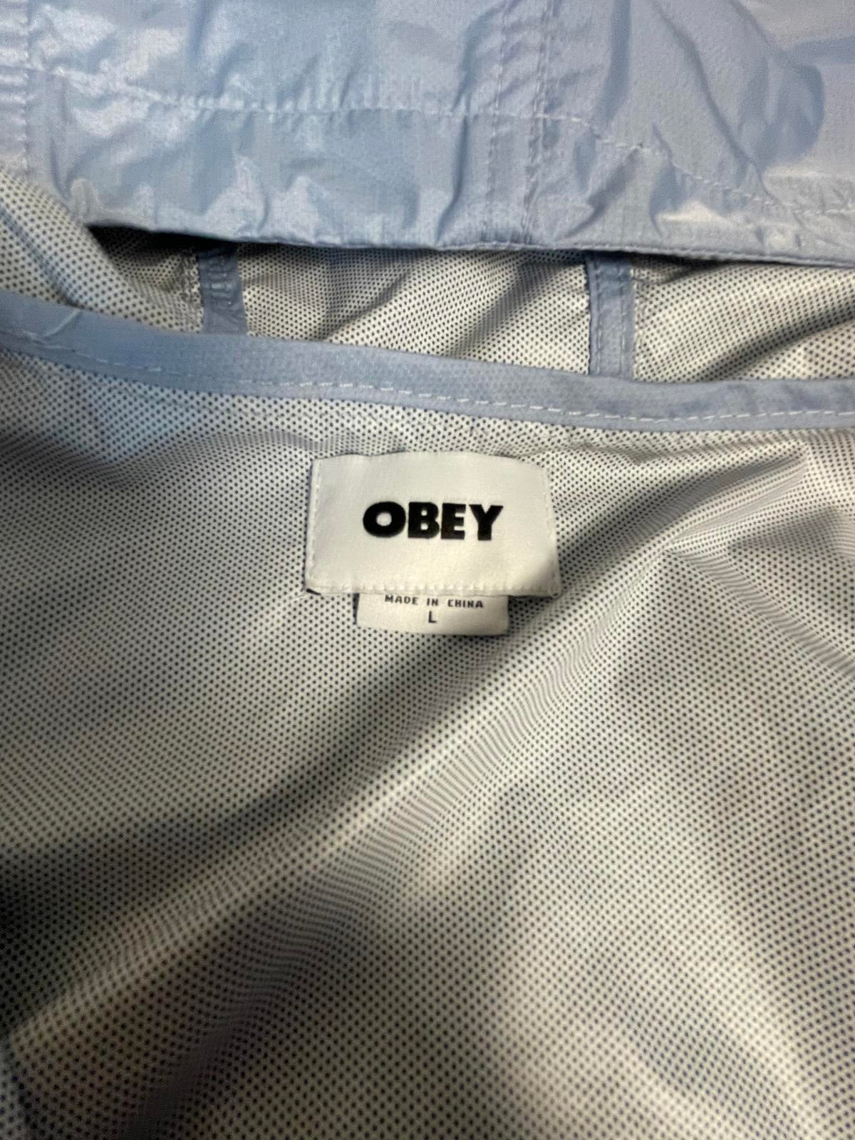 OBEY Windbreaker Shell- Men L