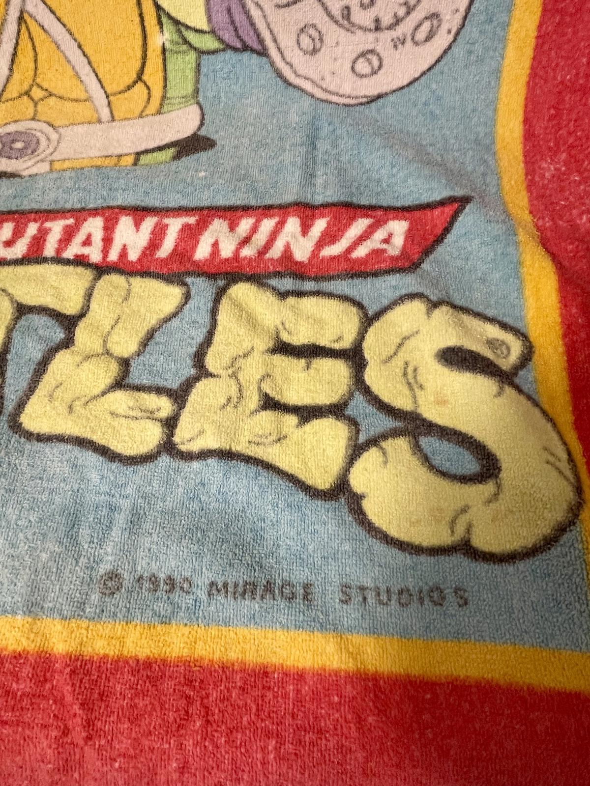 1990 Teenage Mutant Ninja Turtles Beach Towel