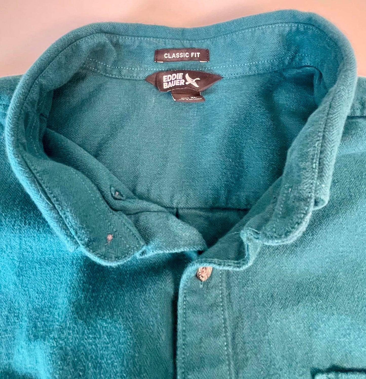Eddie Bauer Flannel 100% Cotton- Men XL