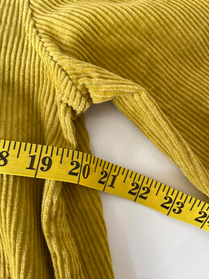 Oversized Corduroy Shirt Jacket- Women L