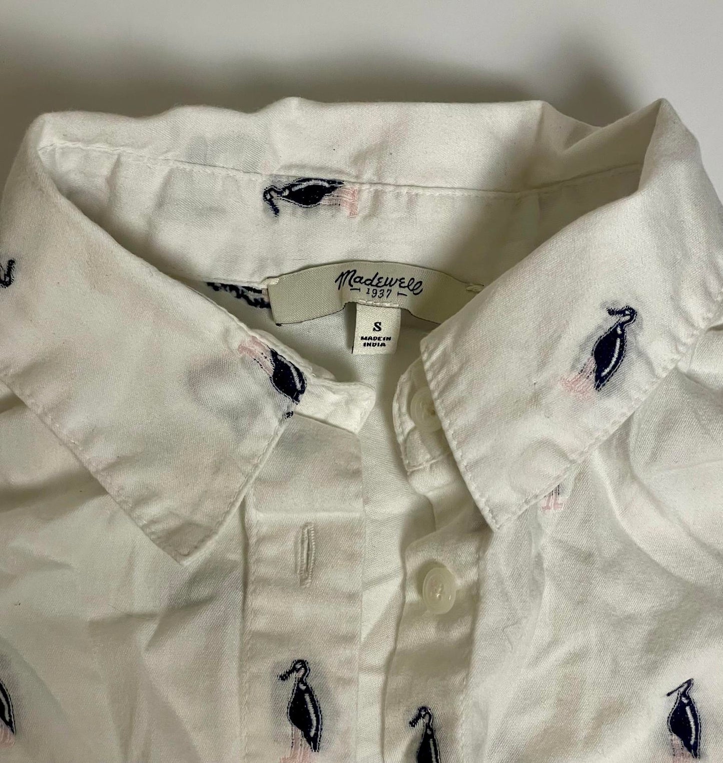 Madewell Penguin Courier Buttondown Camp Shirt - Women S