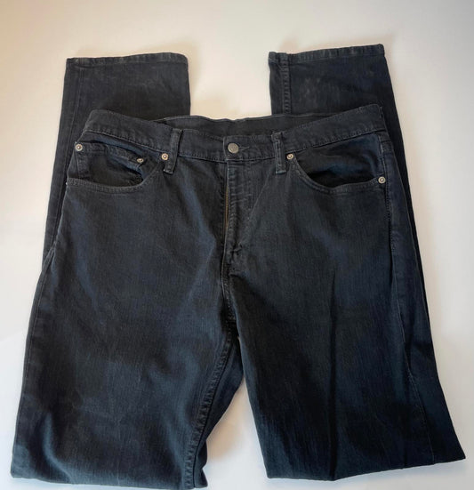 Levi’s 511 Slim Fit Black Jean - Men 36x34