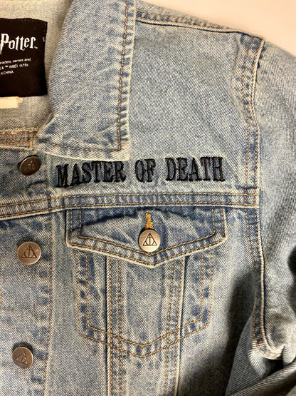 Harry Potter Deathly Hollows Denim Jacket- Women S