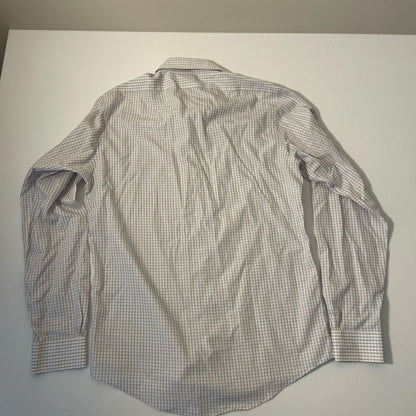 Brooks Brothers White and Blue Dress Shirt