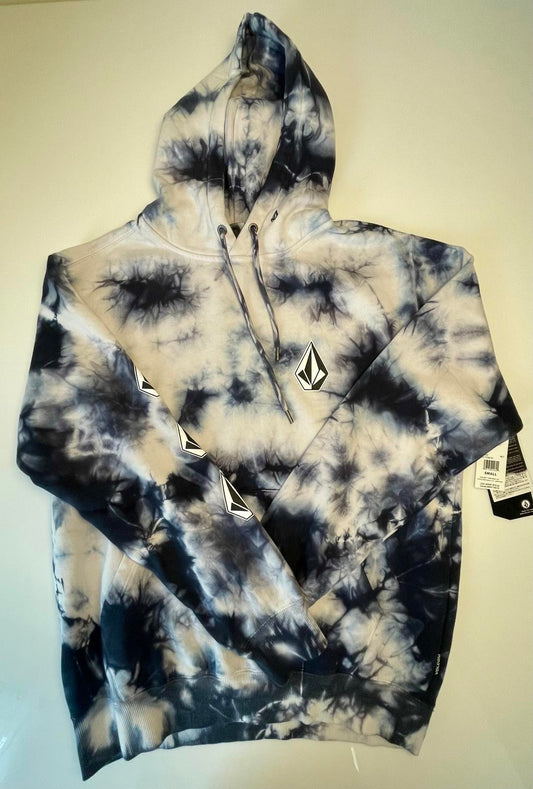 Volcom Iconic Stone Tie Dye Pullover Hoodie- Men S
