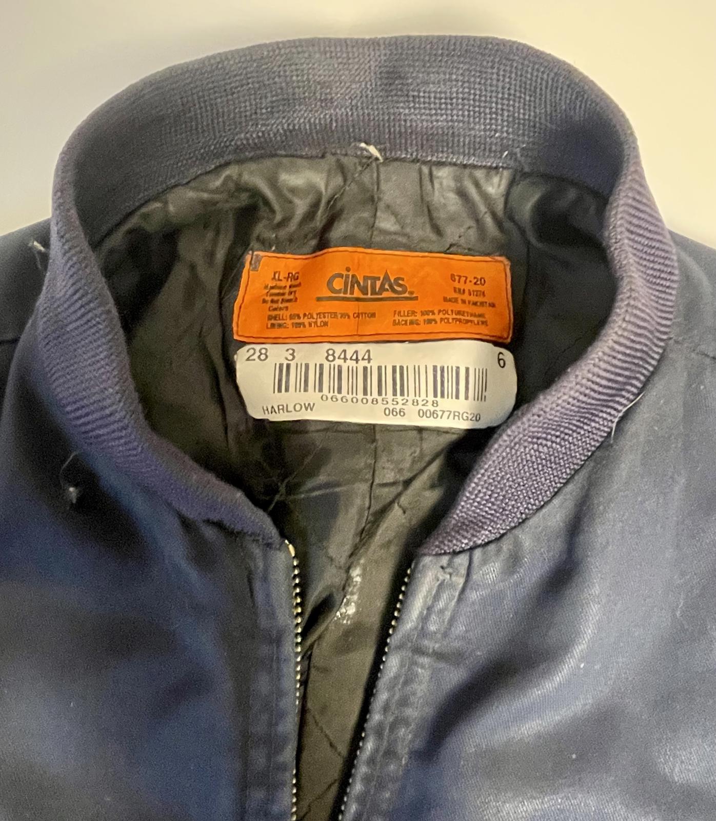 Vintage Cintas Mechanic Bomber Jacket- Men XL