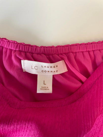 Lauren Conrad Pink Cami Top- Women L