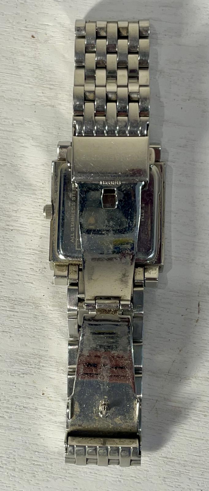Women’s Michael Kors Silver Square Dial Watch