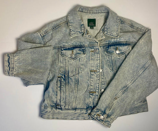 Wild Fable Acid Wash Denim Jacket - Women XS