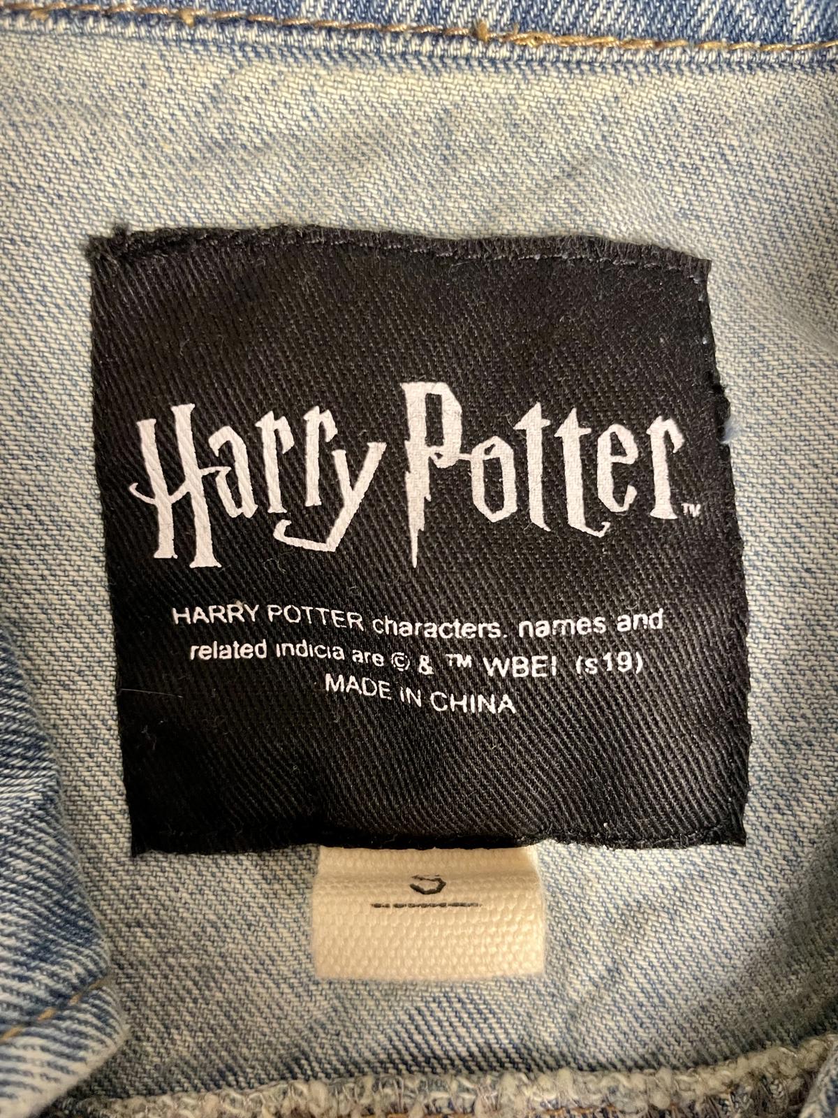 Harry Potter Deathly Hollows Denim Jacket- Women S
