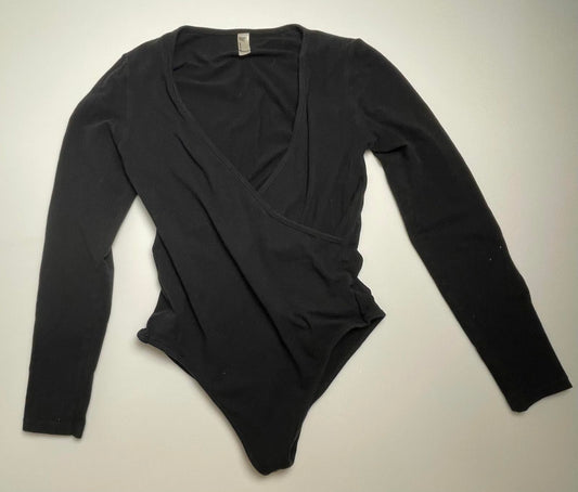 American Apparel Long-sleeve Body Suit- Women M