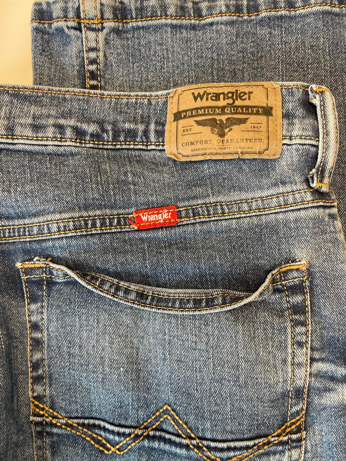 Wrangler Relaxed Boot Blue Jean - Men 32x30