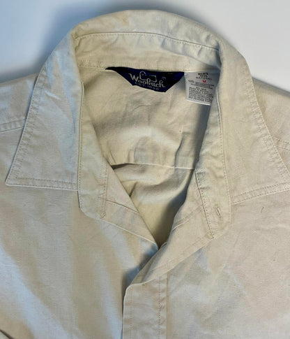 Woolrich 100% cotton Button Up- Men M