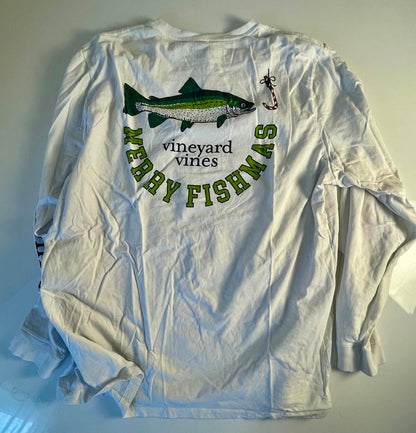 Vineyard Vines Merry Fishmas - Men XXL