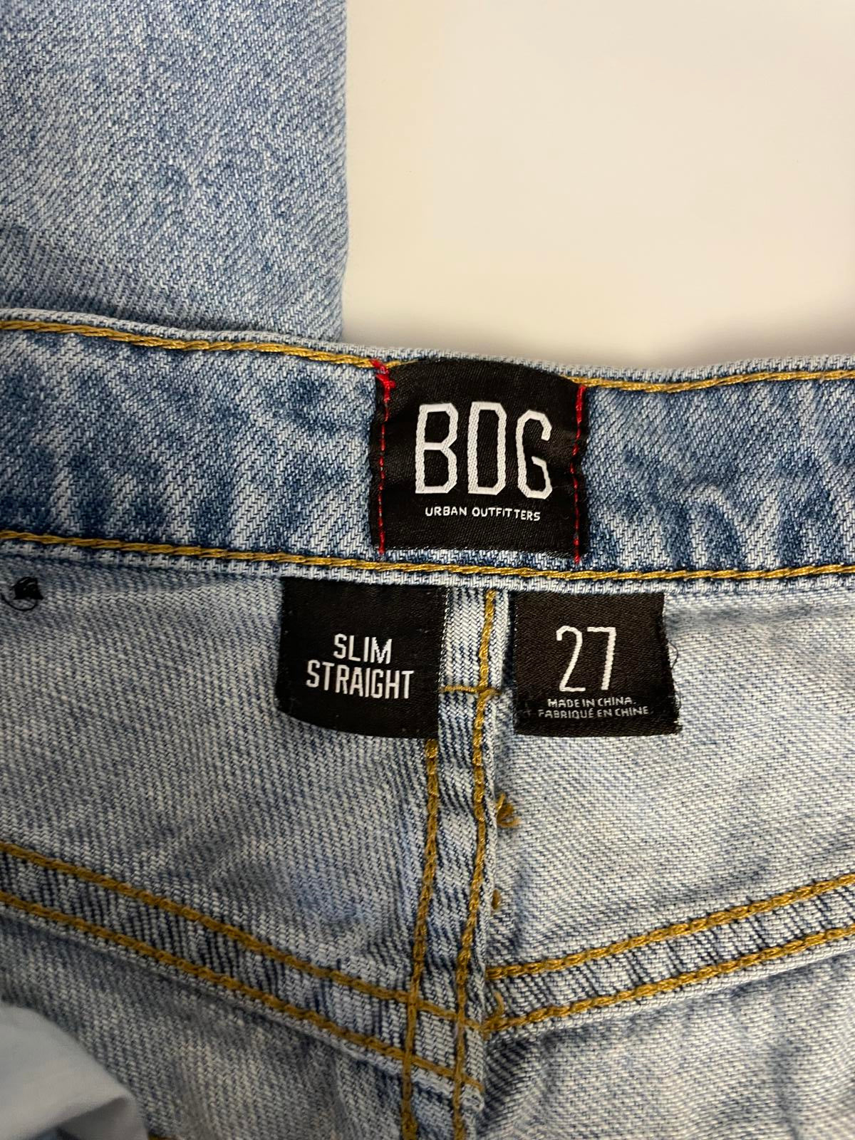 Urban Outfitters BDG High Waisted Girlfriend Slim Straight Jean- Women 27w