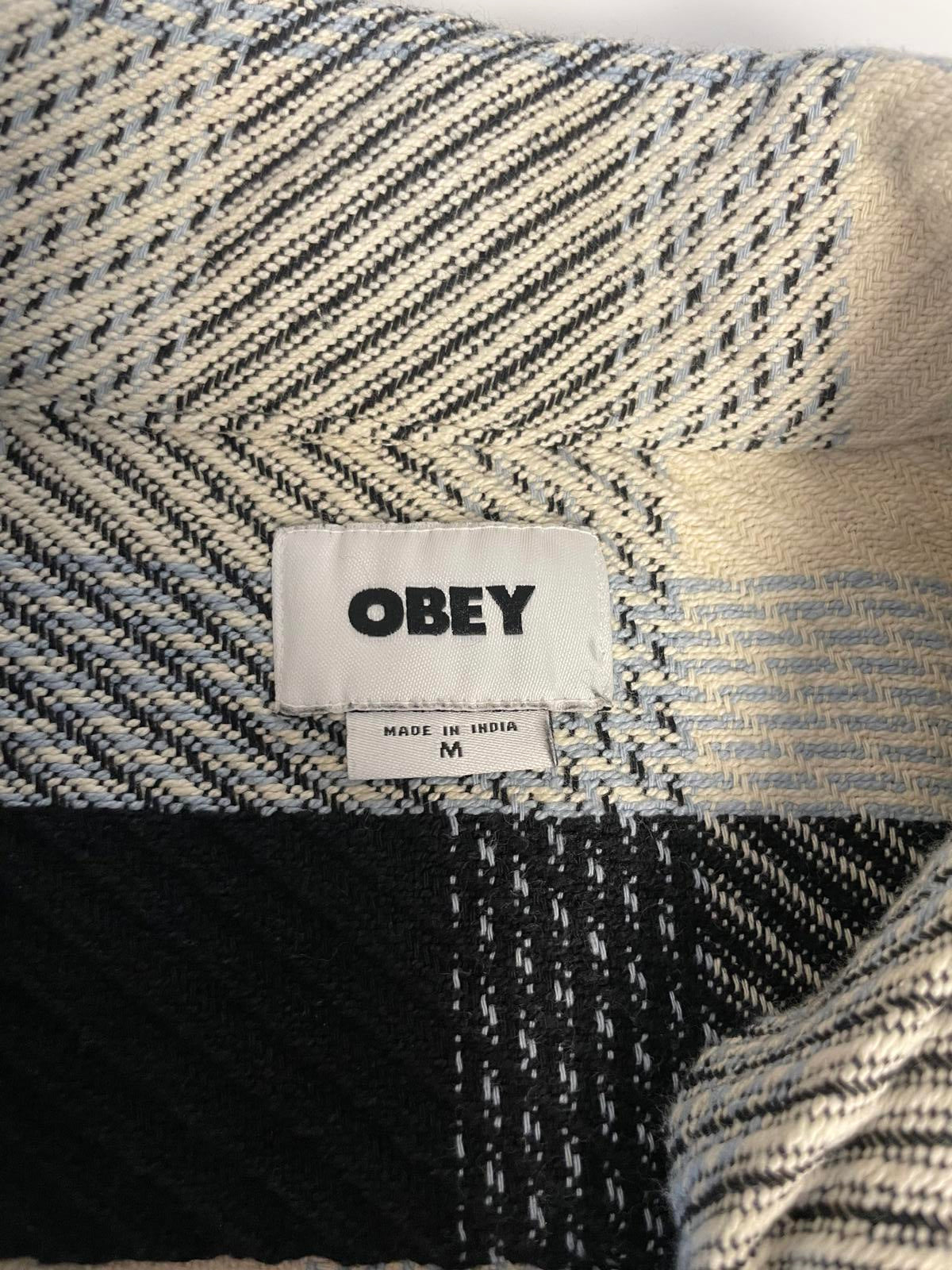 OBEY Bruce Woven Button Down- Men M