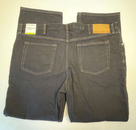 Eddie Bauer Dark Wash Relaxed Fit Jean- Men 40x32