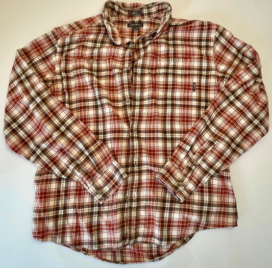 Eddie Bauer Flannel Button Down - Men XL