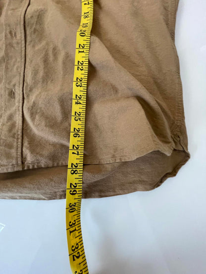 H&M Dark Khaki Work Shirt - Men’s L