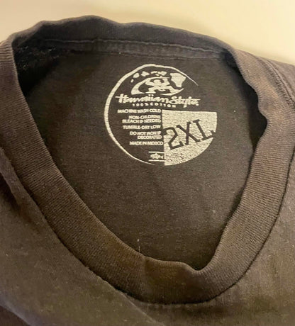 Hawaiian Style Fishing Logo Tee- Men XXL